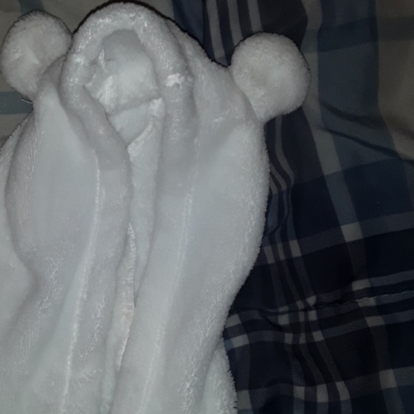 White 9 month zip up vest - Picture 2 of 3